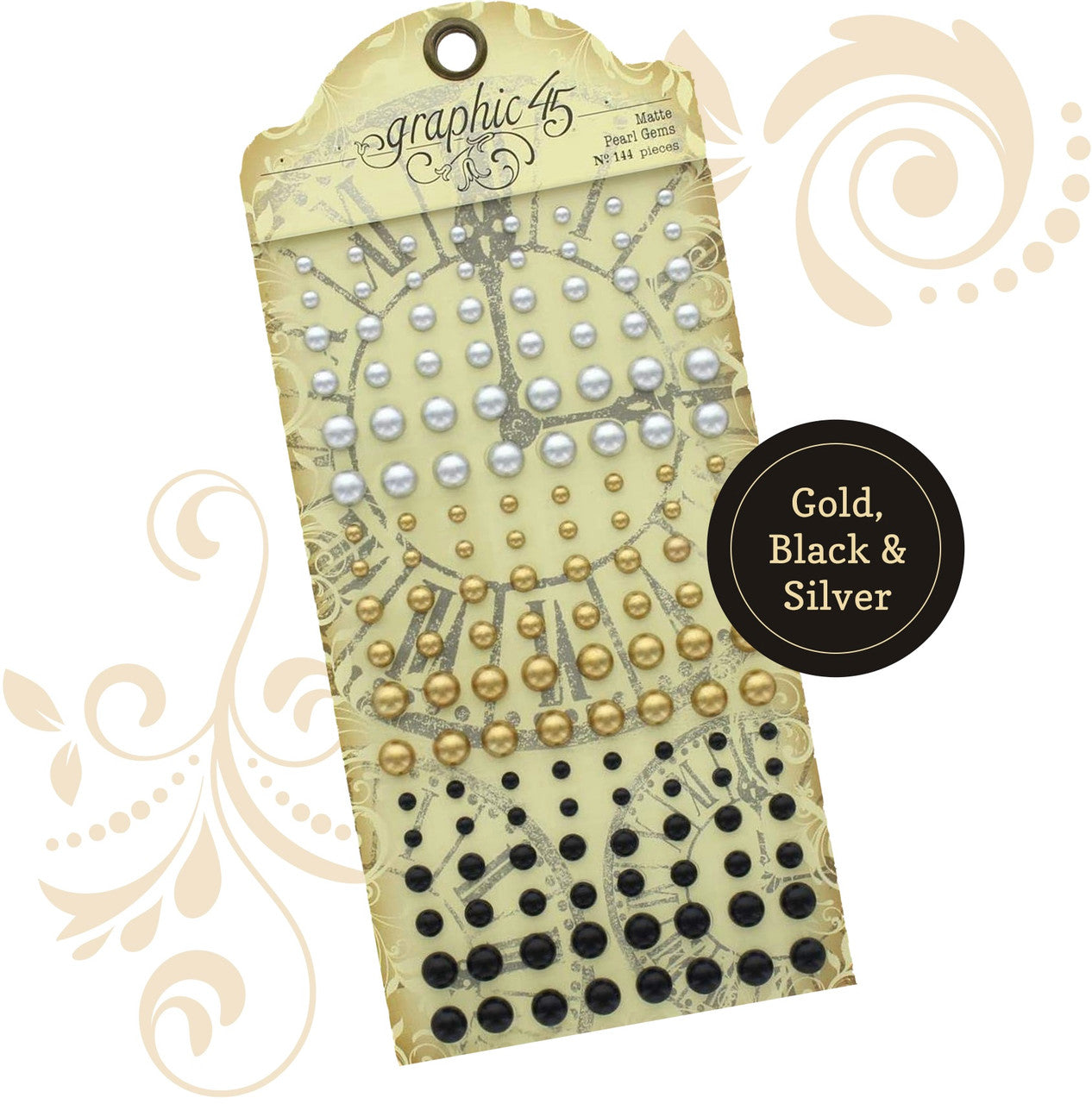 Gráfico 45 gemas perladas mate